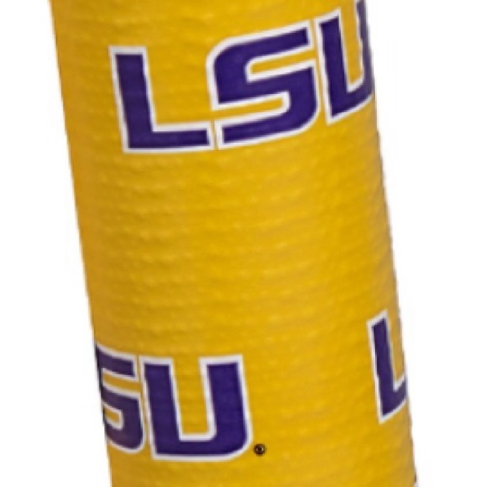 NWT LSU Tigers Smooth Top Non-adhesive Shelf Drawer Liner 20" x 5' (4 available)